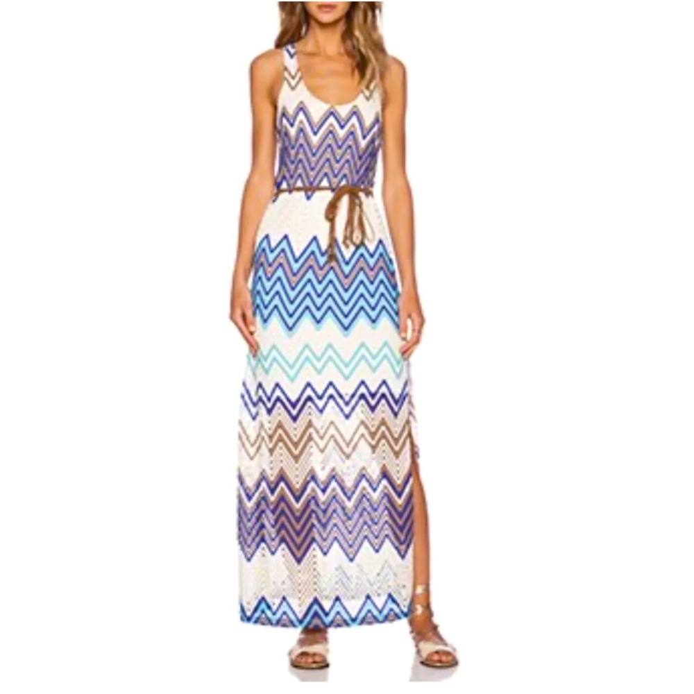 Sanctuary | Island Maxi Dress in Island Macrame | Chevron Cover Up | Size Medium